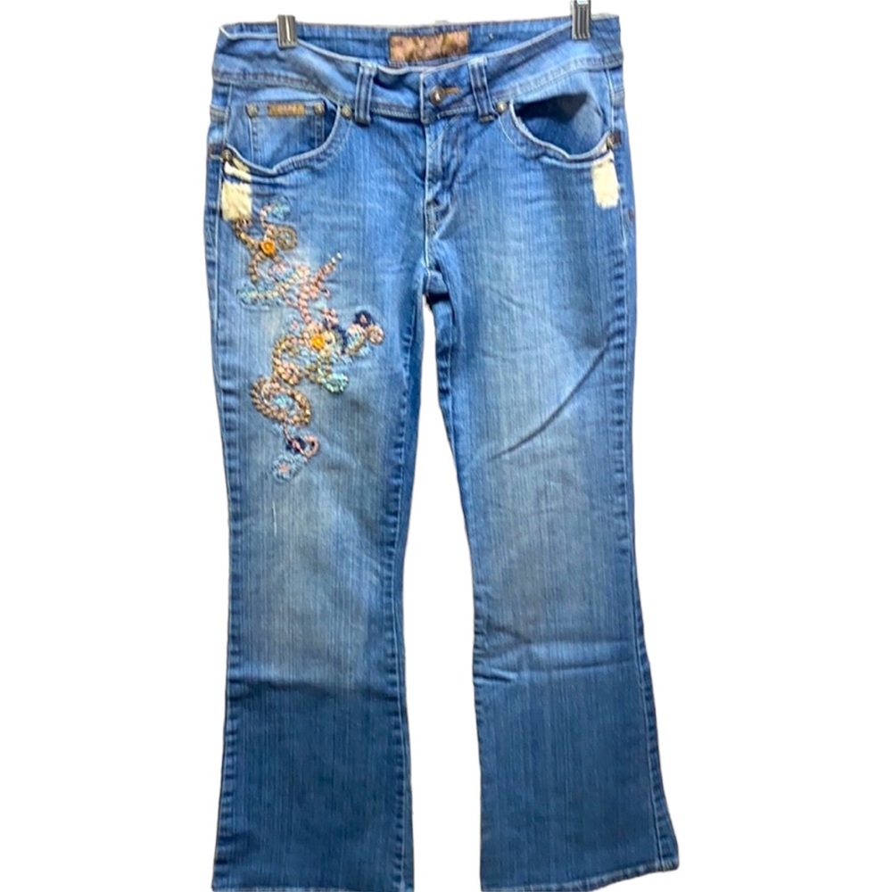 Candie’s  Embroidered Jeans